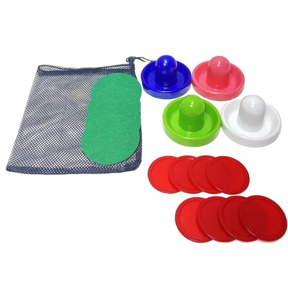 Air Hockey Paddles/Pushers & Pucks For Air Hockey Table Play New In Bag - Picture 1 of 10